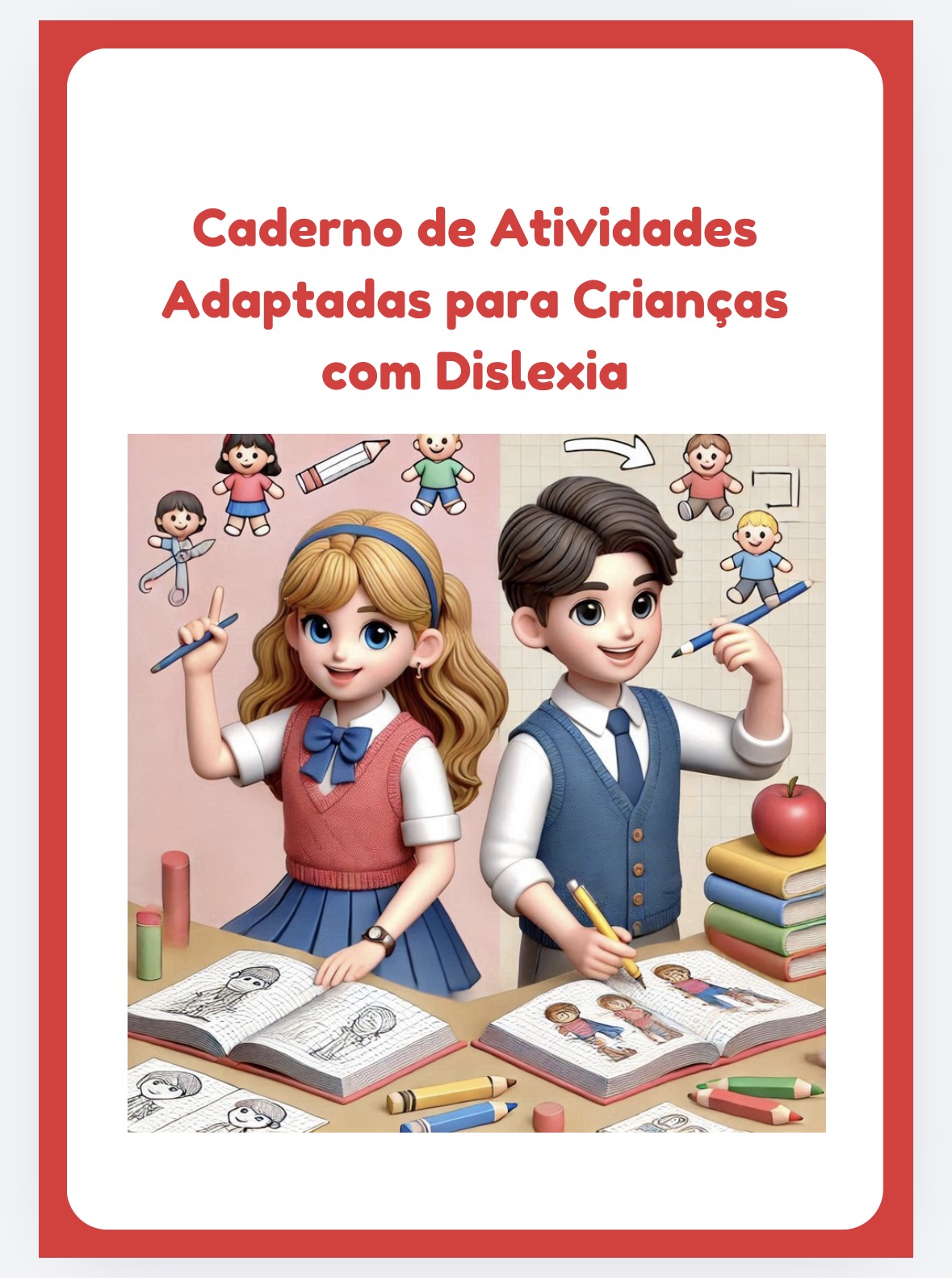 Caderno Dislexia